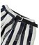 Striped Patchwork Shorts