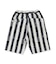 Striped Patchwork Shorts