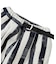 Striped Patchwork Shorts