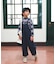 Cotton Linen Weather Cloth Salopettes