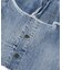 Work Denim Ruffled Blouse