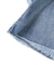 Work Denim Ruffled Blouse