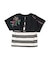 Striped Collar Sleeveless Tee