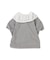 Pique Ruffled Polo Shirt