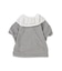 Pique Ruffled Polo Shirt