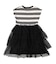 Striped Cotton Jersey Tiered Docking Dress