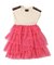 Striped Cotton Jersey Tiered Docking Dress