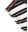 Striped Cotton Jersey Tiered Docking Dress