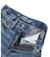 Denim Rolled-up Pants