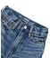 Denim Rolled-up Pants
