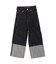 Denim Rolled-up Pants