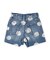 Denim Sparkle Dot Shorts