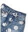 Denim Sparkle Dot Shorts