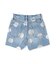 Denim Sparkle Dot Shorts