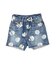 Denim Sparkle Dot Shorts