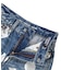 Denim Sparkle Dot Shorts