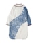 Sheer Chambray Baseball Dress