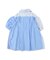 Typewriter Cloth Switched Design Shirt Dress
