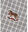 Mini Plaid BUDDY Band Collar Shirt
