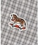 Mini Plaid BUDDY Band Collar Shirt