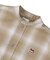 Ombrecheck Band Collar Shirt