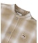 Ombrecheck Band Collar Shirt