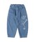 8oz Denim Graffiti Ballooned Long Pants