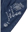 8oz Denim Graffiti Ballooned Long Pants