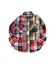 Uneven Colorful Plaid Shirt