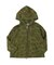 Patterned Zip-up Sweat Hoodie