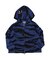 Patterned Zip-up Sweat Hoodie