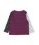 Striped Cotton Jersey Boat-neck Long Sleeve Tee