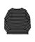 Striped Cotton Jersey Boat-neck Long Sleeve Tee