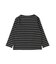 Striped Cotton Jersey Boat-neck Long Sleeve Tee