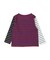Striped Cotton Jersey Boat-neck Long Sleeve Tee