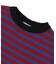 Striped Cotton Jersey Apron Tee