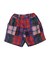 Double Cloth Patchwork Shorts