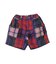 Double Cloth Patchwork Shorts