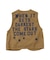 Twill Star Vest