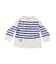 Striped Scribble L/S Tee