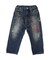 Airy Denim Colorful Remake Pants