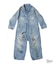 Herringbone SNOOPY Overalls