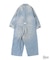 Herringbone SNOOPY Overalls