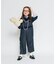 Polca Dot Denim Work Overalls