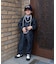 Polca Dot Denim Work Overalls