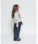 Polca Dot Denim Work Overalls