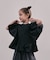 Ripstopped Sheer Taffeta Butterfly Sleeve Blouse