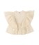 Ripstopped Sheer Taffeta Butterfly Sleeve Blouse