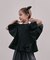 Ripstopped Sheer Taffeta Butterfly Sleeve Blouse