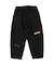 Back Satin Graffiti Balloon Pants